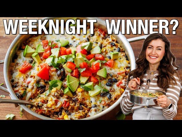 Easy Mexican Beef & Rice Skillet – One-Pan Dinner in 30 Minutes!