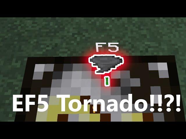 Minecraft Tornado Survival S1 EP12: EF5 TORNADO!!?!!?