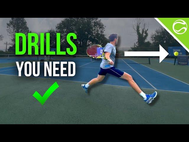 Only 5 Drills You Need for Perfect Tennis