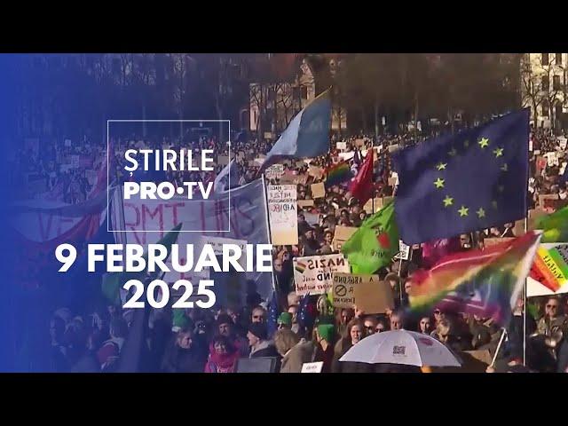 Știrile PRO TV - 9 Februarie 2025