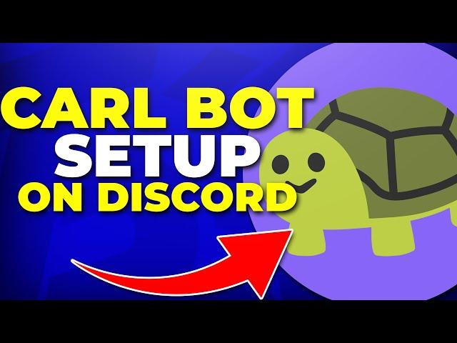 How to Add and Setup Carl Bot on Discord | Auto Roles, Reaction Roles, Welcome Messages, Mute Role