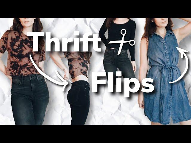 Thrift Flips to make clothes fit better | 4 easy alterations