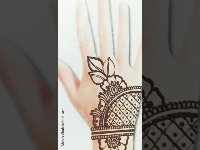 New Easy and beautiful mehndi design #mehndi #mehandi #hennadesign #mehndihenna #mehndidesign