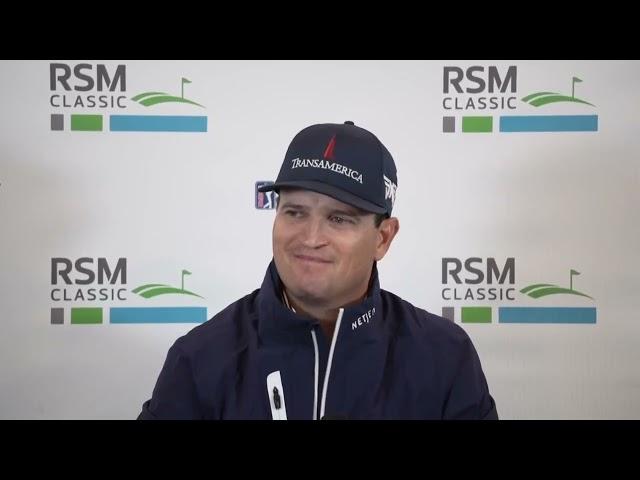 Zach Johnson Tuesday Press Conference 2023 The RSM Classic