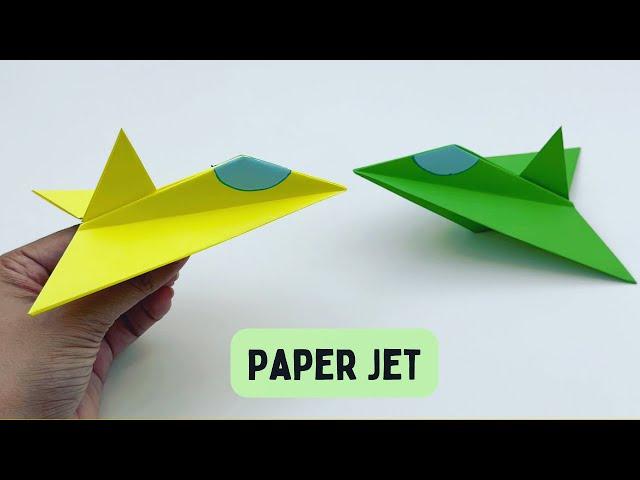 How To Make Easy Paper jet Airplane  For Kids /  Craft Ideas / Paper Craft Easy / KIDS crafts