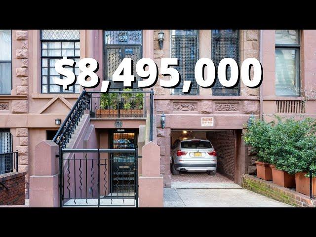 Inside a $8.495 Million Upper West Side, NYC Townhouse | Double Wide Backyard | Private Parking