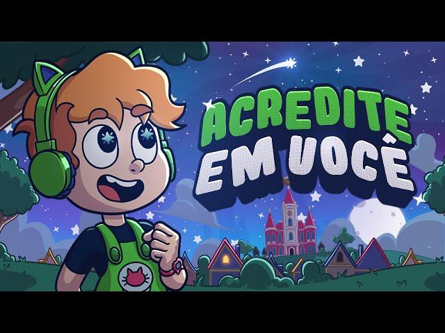 ACREDITE EM VOCÊ  Gato Galactico | Clipe de Música em Desenho Animado para Crianças