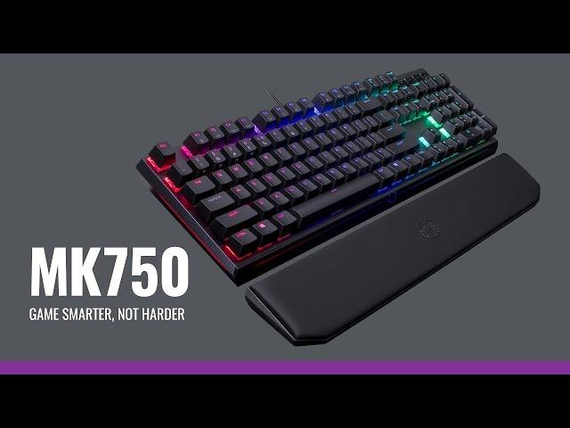 CoolerMaster MK750 Mechanical Gaming Keyboard | Tettro Gmaing #coolermaster #keyboard