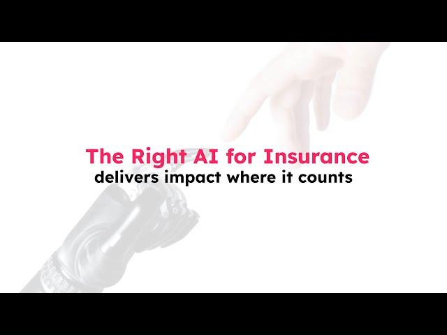 The Right AI Solutions delivering impact in Insurance Operations |AI Quest by iNube