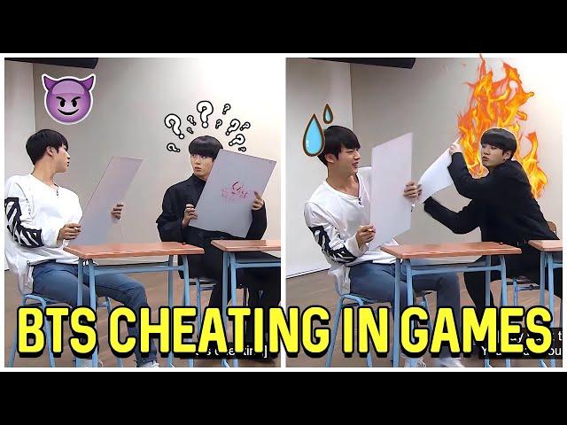 BTS Cheating In Games Is Chaos