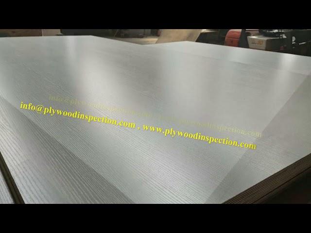 White Melamine Faced Birch Poplar Plywood  testing, inspection,sourcing ,quality control inspection