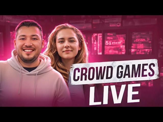 Crowd Games LIVE | В гостях Король Татьяна и Исимов Джамиль