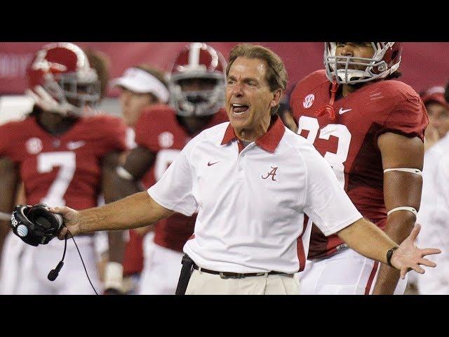 Nick Saban Rage Compilation