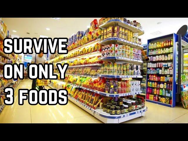 Stock Up ONLY 3 FOODS to SURVIVE – Find Out Why!!