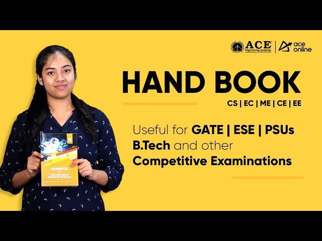 Hand Book for Final Revision and Placements | ACE Engineering Academy & ACE Online