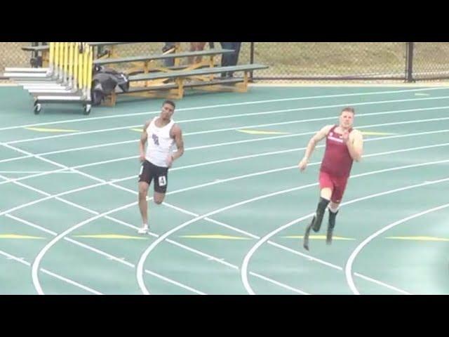 Hunter Woodhall Runs 47.73 400m | 2018 Michael Johnson Invite