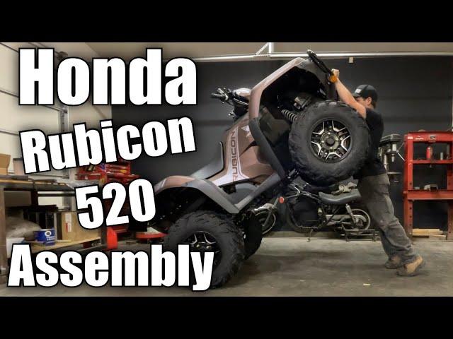 2021 Honda TRX 520 Rubicon Assembly and First Start / MAX’S MOTO SHOP