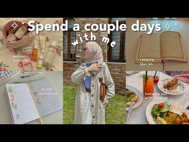 Days in my life| trying to build a summer routine, making new friends & loads of family time.