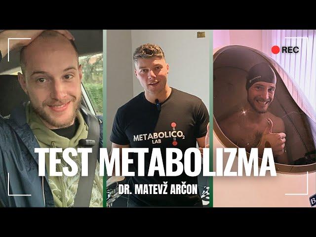 Testiranje metabolizma in telesne sestave: Moja izkušnja pri dr. Matevžu Arčonu v Metabolico2 Lab