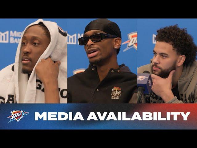 Full Post Game Media Availability | OKC Thunder vs Washington Wizards | December 23, 2024