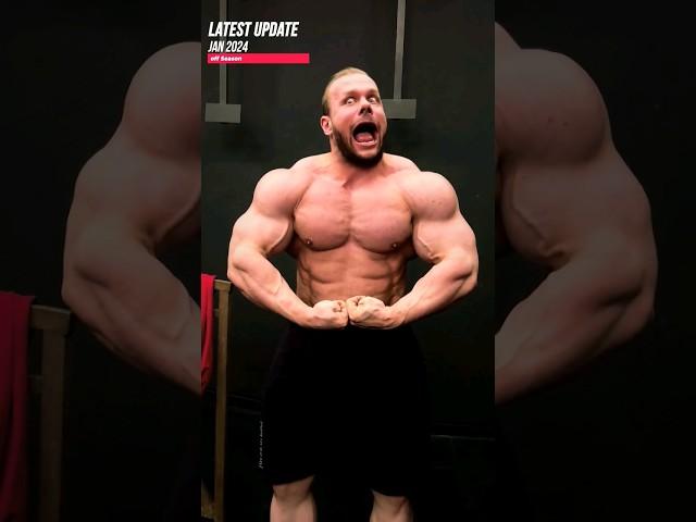 The biggest bodybuilder from Brazil William Martins starts off season