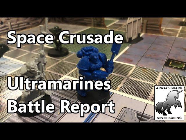 Space Crusade ULTRAMARINES Mission One Playthrough Battle Report | Let's Play an Old Board Game