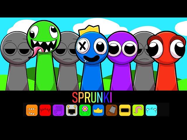 SPRUNKI RAINBOW FRIENDS! (Minecraft)