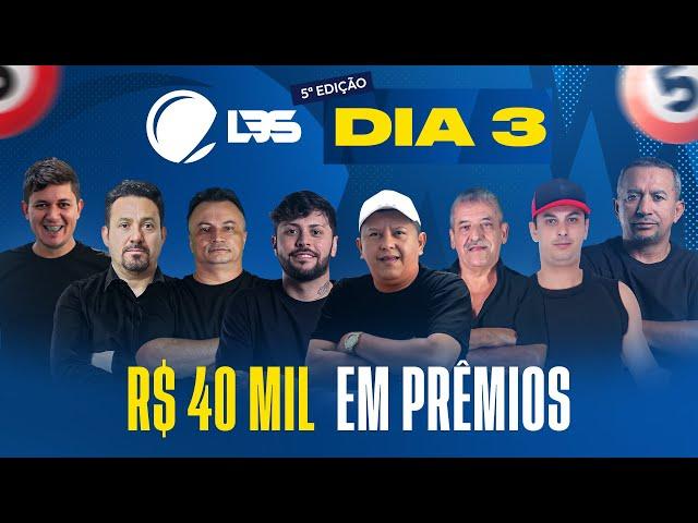 LBS 5 - DIA 3 - BAIANINHO, FELIPINHO, NOEL e GRANDES NOMES - SINUCA AO VIVO - @canalsinuca