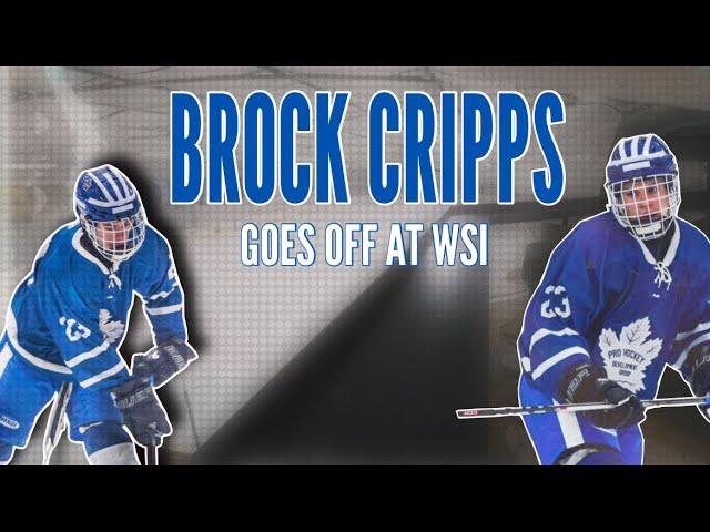 Brock Cripps GOES OFF at the WSI U15 tourney!