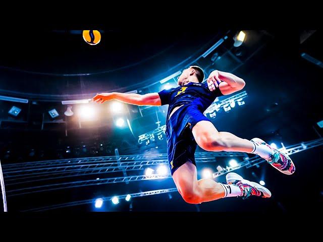 Crazy Jump by Oleh Plotnytskyi | Monster Spike and Best Volleyball Actions by Ukraine Spiker | HD