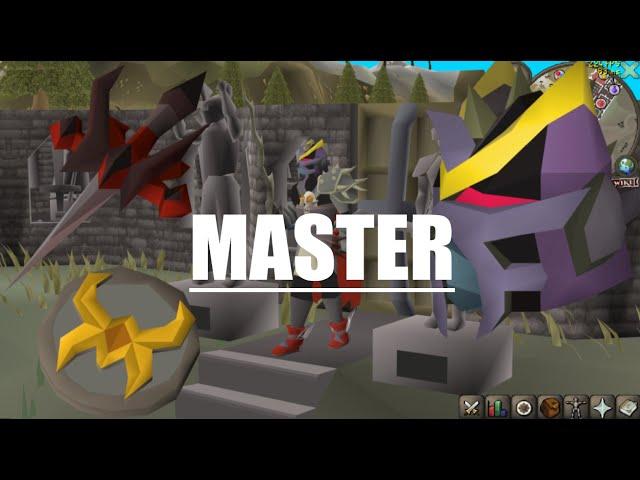 Master Tier Combat Achievements Unlocked (OSRS)