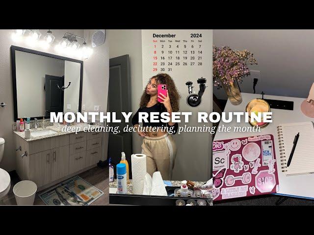 SUNDAY RESET *NEW MONTH* 🫧 Cleaning, Planning & Getting Ready for a Cozy December | Vlogmas Day 3