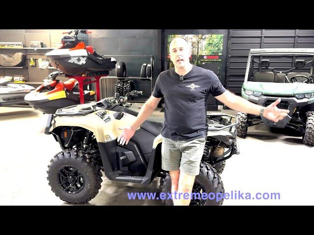 2024 CAN-AM OUTLANDER 500 PRO HD5 WALK AROUND AND WHAT STANDS OUT?!