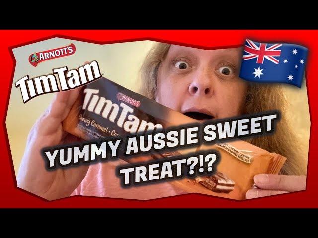 Canadian Tries Snacks From Australia:  Arnott’s Tim Tam Chewy Caramel Biscuits