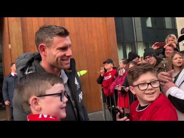 LFC players at the Hope Street Hotel