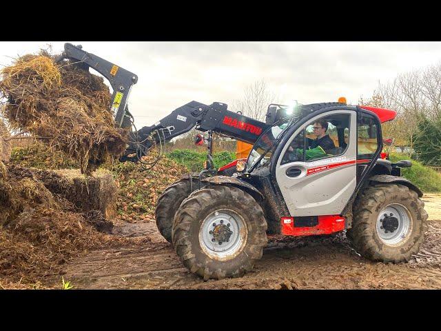 A NEW Forklift Has ARRIVED On The Farm! How Does It Drive!?