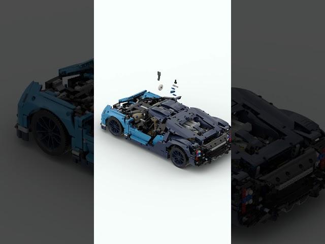 Lego Technic - Bugatti Chiron 42083 Build Animation