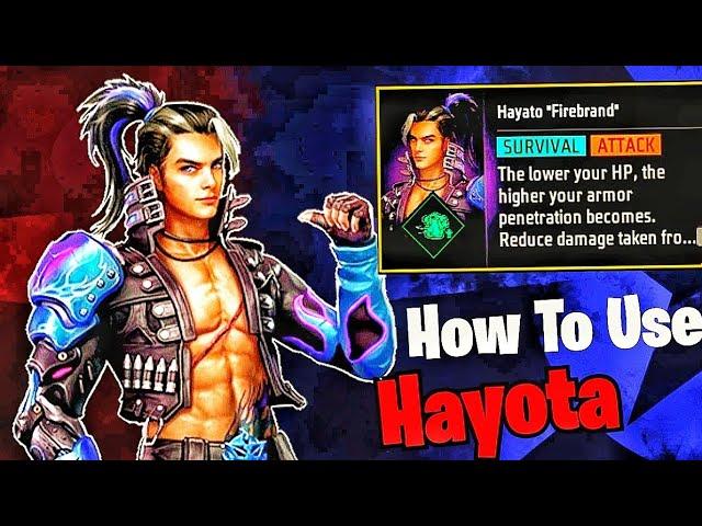 FREE FIRE HAYATO CHARACTER ABILITY | HAYATO CHARACTER ABILITY TEST | HAYATO CHARACTER