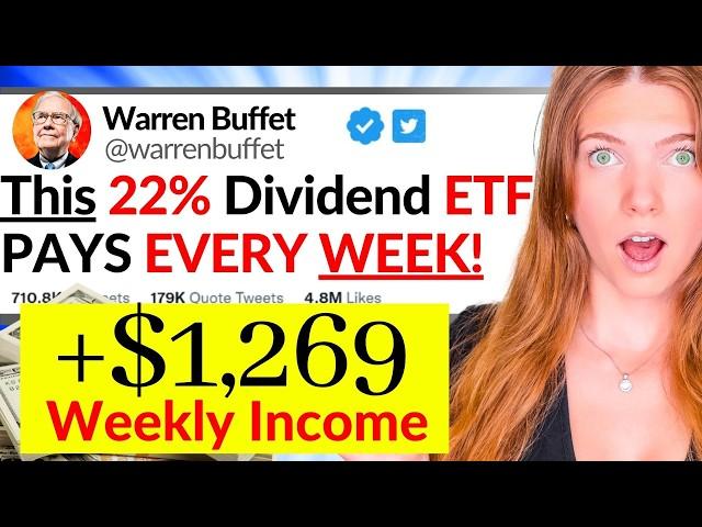 22% Dividend ETF PAYS you EVERY WEEK & Beats the S&P500 (NOT a TRAP)