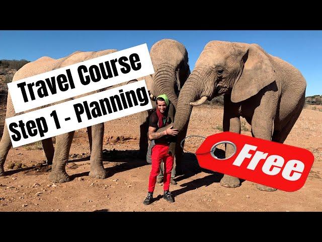 Section 1 - Planning: FREE Travel Course: Travel Prep Course for FREE