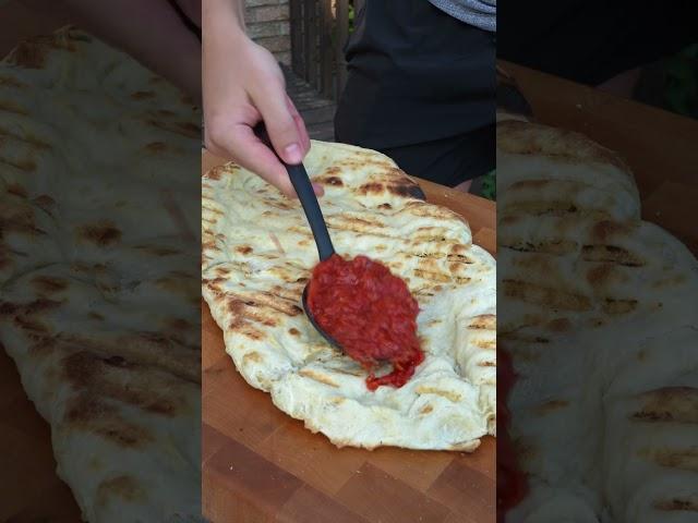 Grilled Buffalo Chicken Pizza