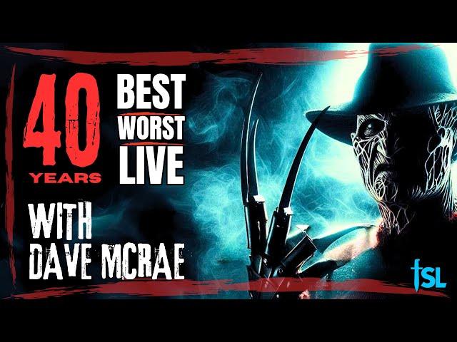 The Best and Worst of A Nightmare On Elm Street - Live with @DaveMcRaeOfficial