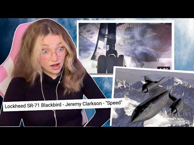 New Zealand Girl Reacts to Lockheed SR- 71 Blackbird - Jeremy Clarkson - "Speed"