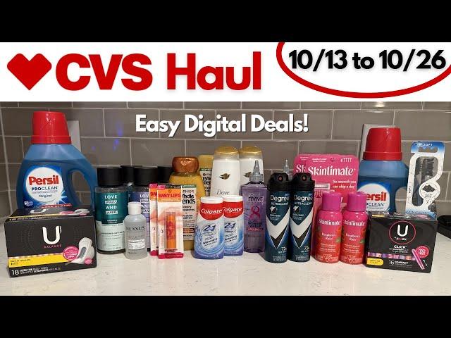 CVS Free and Cheap Digital Couponing Deals This Week | 10/13 to 10/26 | Easy Digital Deals!