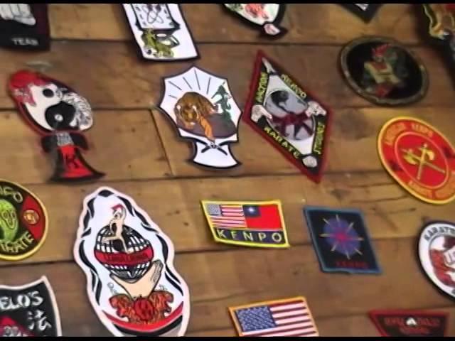 Kenpojoe Rebelo's kenpo patch collection~parker:tracy lineage