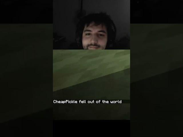 CHEAPPICKLES LOUDEST RAGE  | #minecraft #shorts #cheappickle