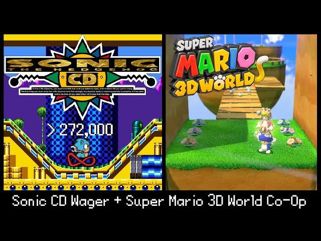 [Thursday Night Stream] Sonic CD Score Wager + Super Mario 3D World Co-Op