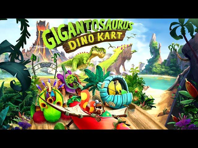 Gigantosaurus: Dino Kart Full Gameplay Walkthrough (Longplay)