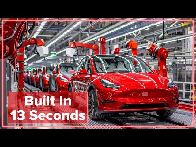 How Tesla Builds a Car Every 13 Seconds