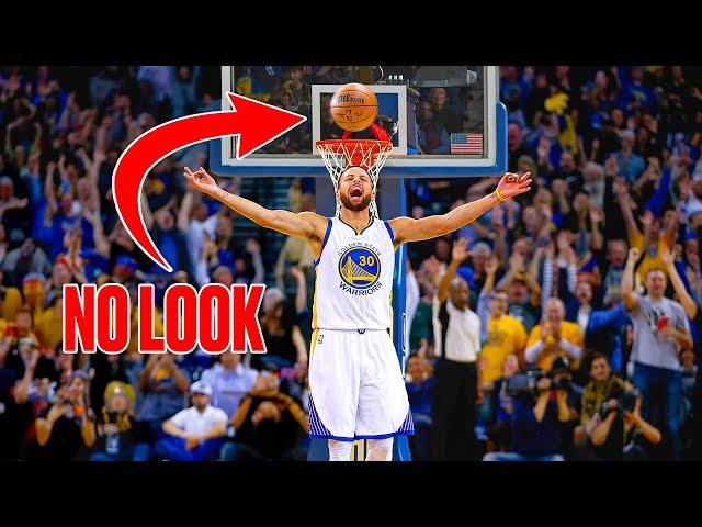 Steph Curry's CRAZIEST No Look Shots EVER !